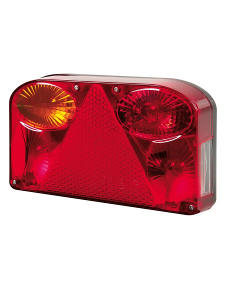 Faro ausiliario posteriore carrello roulotte 8 funz SX
