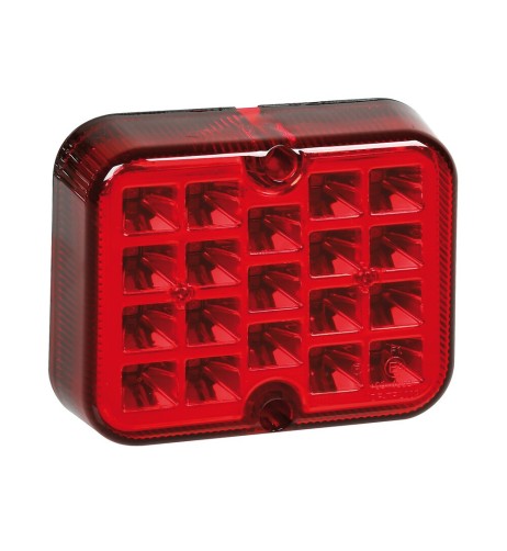 Faro supplementare retronebbia a 19 led 12 24V omologato