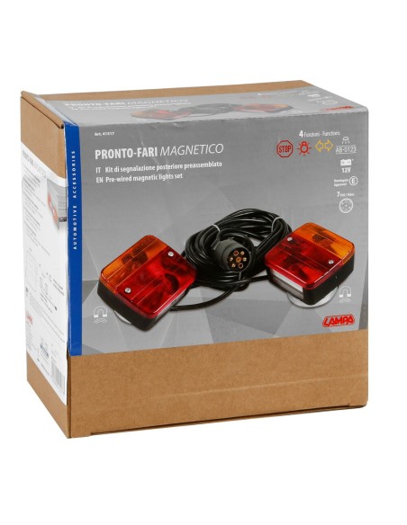 Kit segnalazione fari completo magnetico universale