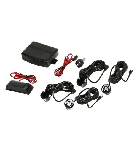 Kit 4 sensori di parcheggio con display wireless 12V