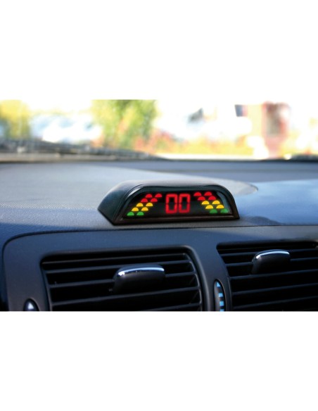 Kit 4 sensori di parcheggio con display wireless 12V