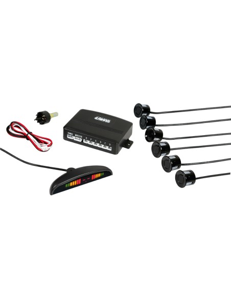 Kit 6 sensori di parcheggio con display digitale 12V