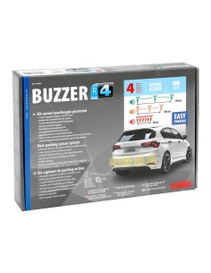 Kit 4 sensori parcheggio posteriori 12V con Buzzer 2