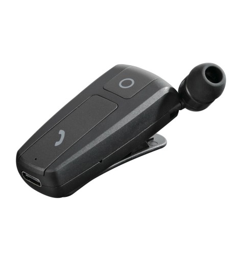 Auricolare Bluetooth retrattile multipoint per max 2 dispositivi