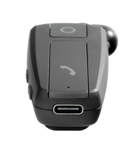 Auricolare Bluetooth retrattile multipoint per max 2 dispositivi