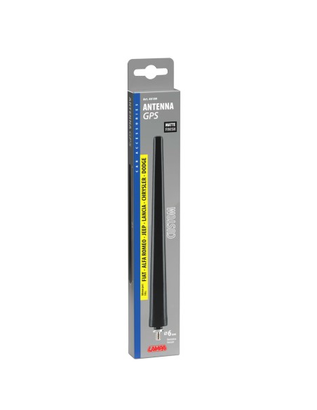 Antenna Stelo Ricambio AM FM GPS 18cm maschio 6mm