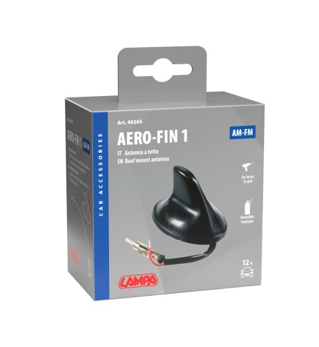 Antenna universale tetto auto a Pinna 4 5cm verniciabile