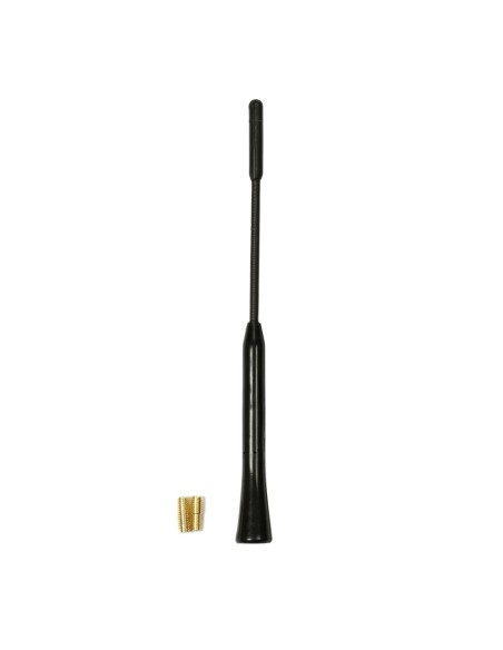 Antenna da tetto auto universale finitura opaca 20cm attacco 5 6mm