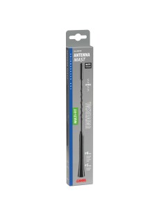 Antenna da tetto auto universale finitura opaca 24cm attacco 5 6mm 2