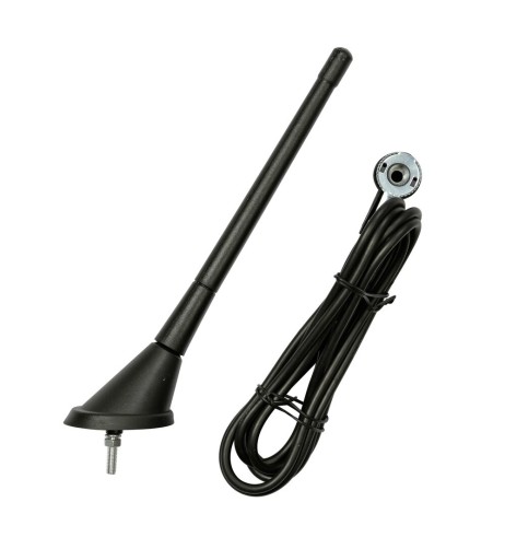 Antenna da tetto auto universale fissa 18cm 60 gradi