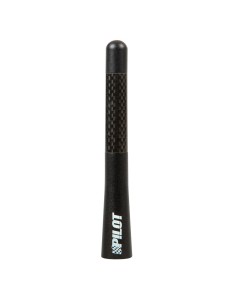 Stelo antenna sportiva auto in carbonio 11cm Carbon 2