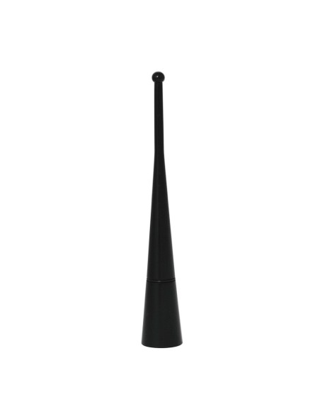 Stelo antenna sportiva in alluminio spillo 10cm nero