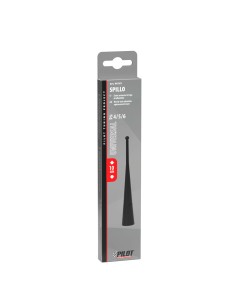 Stelo antenna sportiva in alluminio spillo 10cm nero 2