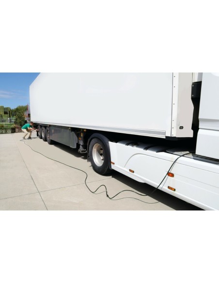 Kit gonfiaggio pneumatici Pistola con manometro Tubo 12mt per spirali ari