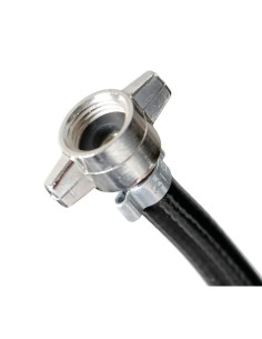 Kit gonfiaggio pneumatici Pistola con manometro Tubo in PVC 12mt 2