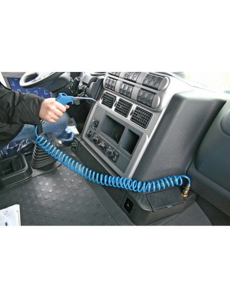 Set pistola aria per cabina camion connettori rapidi