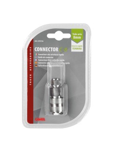 Connettore aria per tubo 8mm ad attacco rapido femmina 2