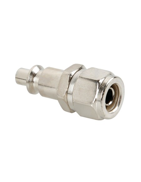 Connettore aria per tubo 8mm ad attacco rapido maschio