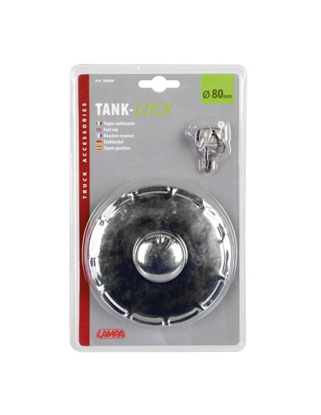 Tappo serbatoio camion con serratura Diametro 80mm