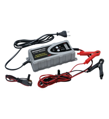 Caricabatteria intelligente Amperomatic Pro IP65 12V 5A