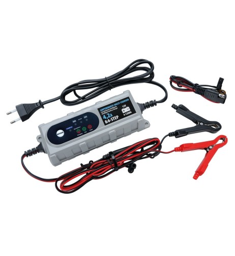 Caricabatteria intelligente Amperomatic Multi Charger IP65 12V 4 2A