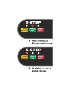 Caricabatteria intelligente Amperomatic auto moto 6 12V 0 55 1A 2