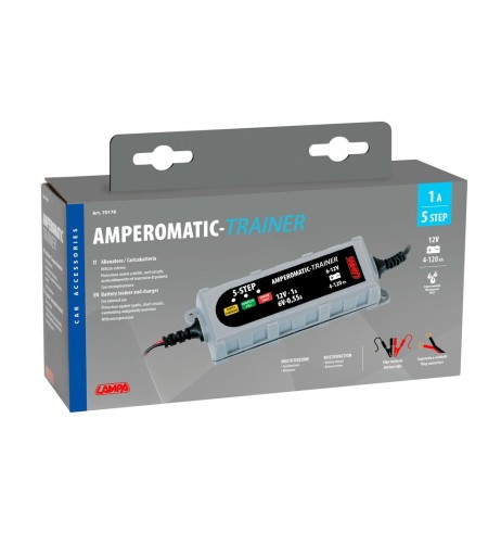 Caricabatteria intelligente Amperomatic auto moto 6 12V 0 55 1A