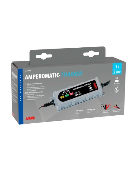 Caricabatteria intelligente Amperomatic auto moto 6 12V 0 55 1A