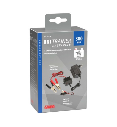 Allenatore automatico per batterie 12V 300mA mantenitore