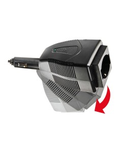 Power inverter 12 220V 175W con USB e presa Schucko 2