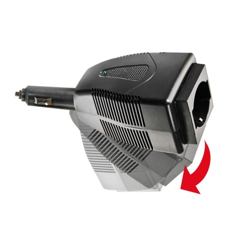 Power inverter 12 220V 175W con USB e presa Schucko