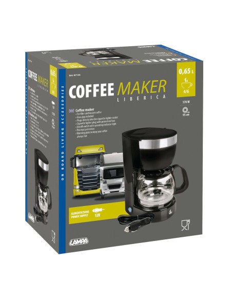 Caffettiera Liberica auto accendisigari 12V 170W