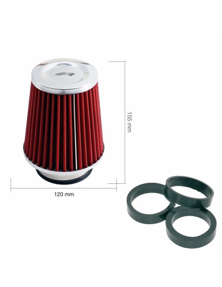 Filtro Aria auto Universale conico con adattatori FSR UC