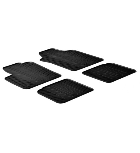 Set tappetini su misura gomma per Lancia Ypsilon 5p 2011 2024