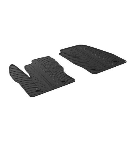 Set tappetini su misura gomma per Ford Transit Connect van dal 2017