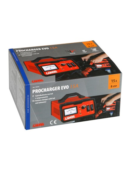 Caricabatteria intelligente a 8 fasi Evo 15A 12 24V