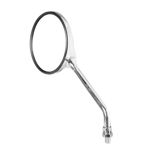 Coppia di specchietti Opal Chrome moto Filettatura destra M10x1 25