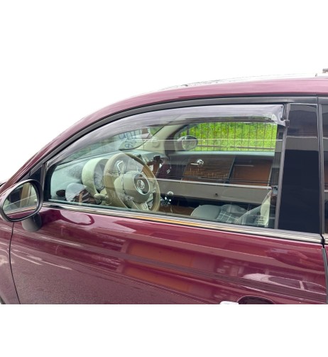 Deflettori Turbo G3 Fiat 500 3 porte dal 2007