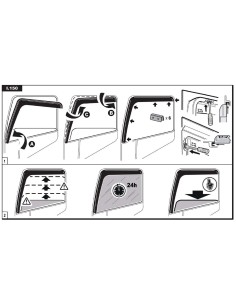 Deflettori Turbo G3 Renault Serie T dal 2013 2