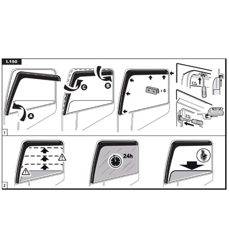 Deflettori Turbo G3 Renault Serie T dal 2013