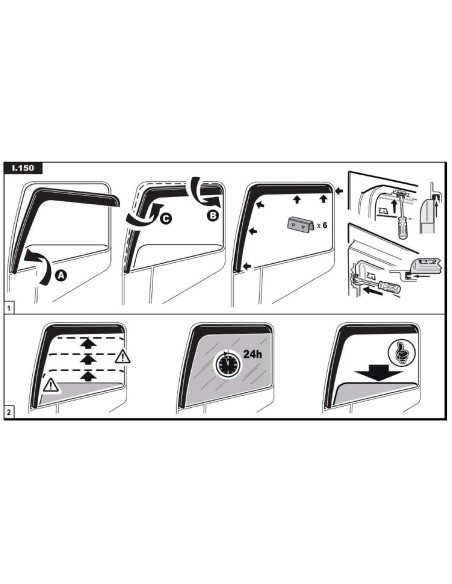Deflettori Turbo G3 Renault Serie T dal 2013