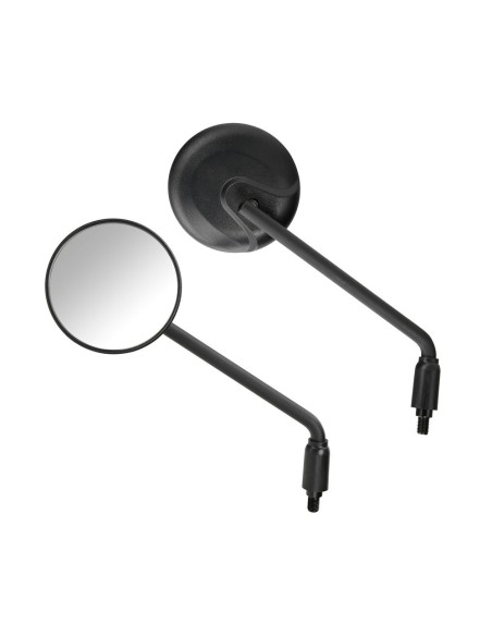 Coppia di specchietti Neo Classic moto Filettatura destra M10x1 25