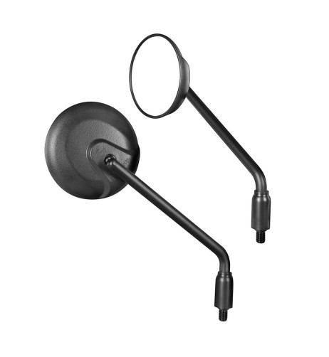 Coppia di specchietti Neo Classic moto Filettatura destra M10x1 25