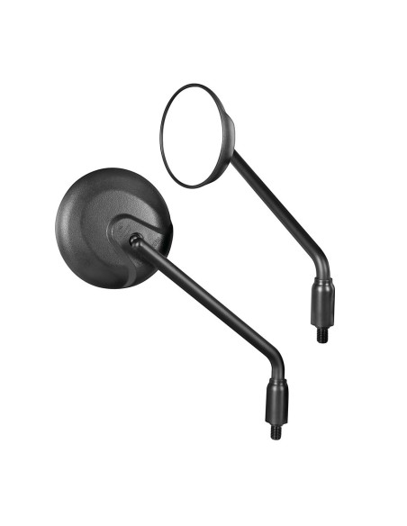 Coppia di specchietti Neo Classic moto Filettatura destra M10x1 25