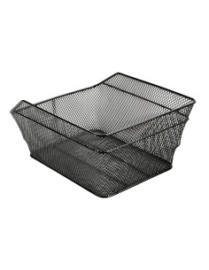 Cestino posteriore universale in metallo plastificato per bici 2