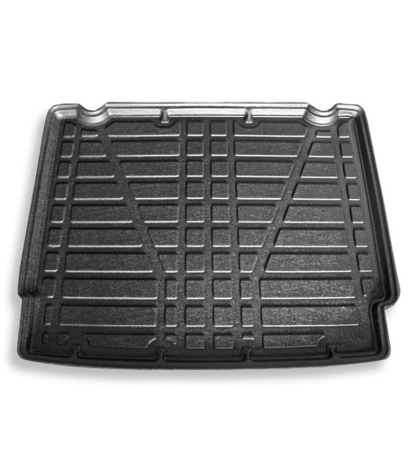 Vasca baule bordo rialzato in TPE per Renault Clio IV Sporter con ruotino