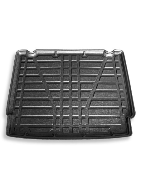 Vasca baule bordo rialzato in TPE per Renault Clio IV Sporter con ruotino