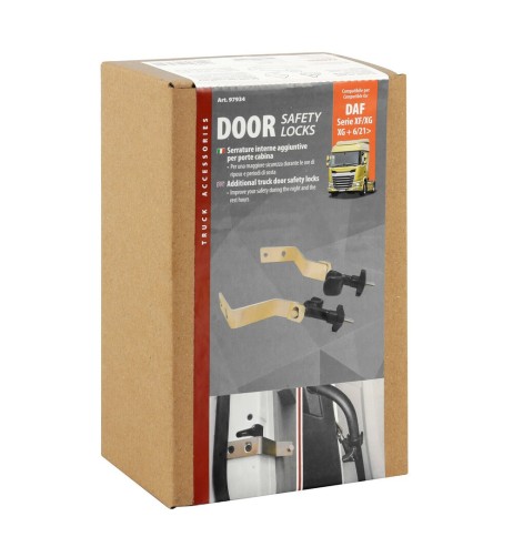 Kit 2 serrature interne aggiuntive cabina camion Daf XD XF XG XG dal 202