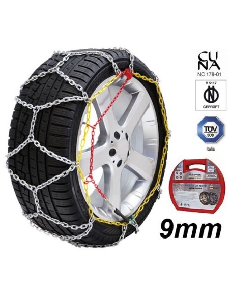 Catene da neve autovetture 9mm CA920