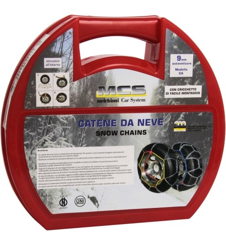 Catene da neve autovetture 9mm CA9100